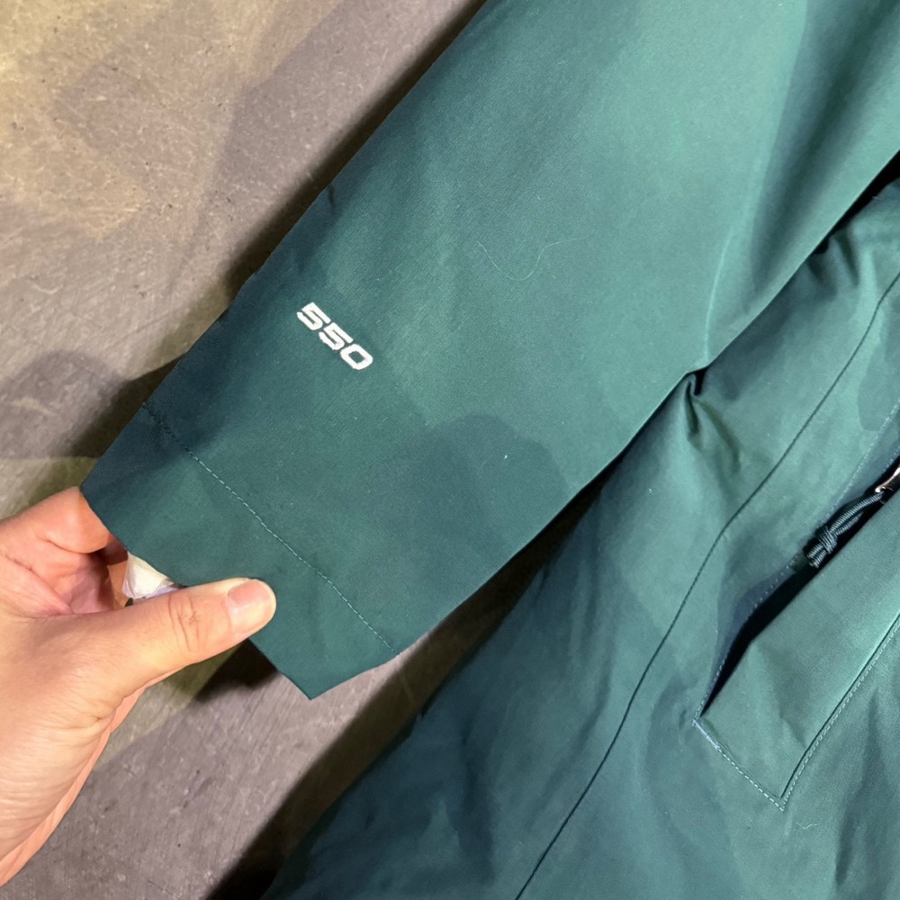 The North Face Arctic NF0A4R2VD7V Women's Ponderosa Green Parka Jacket - Picture 5 of 9